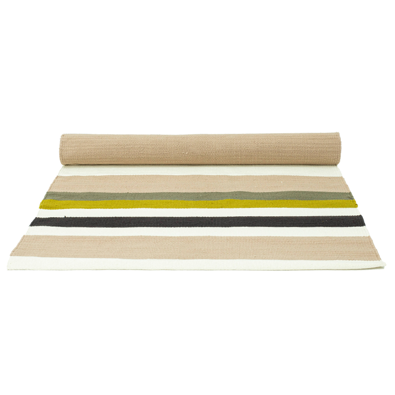 Handloom Cotton Yoga mat – Dune
