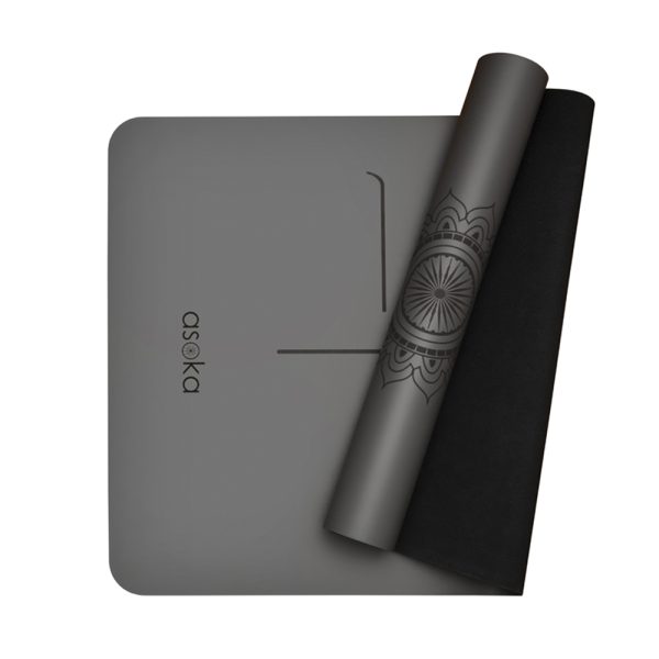 Alignment Performance Mat – Charcoal Mandala