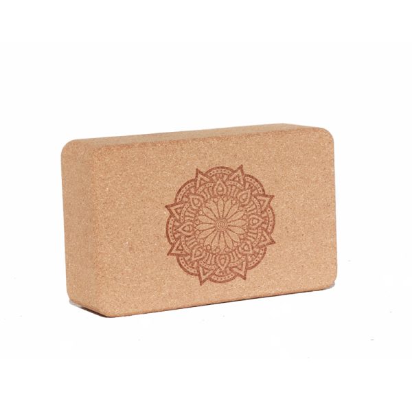 Cork yoga block – Mandala