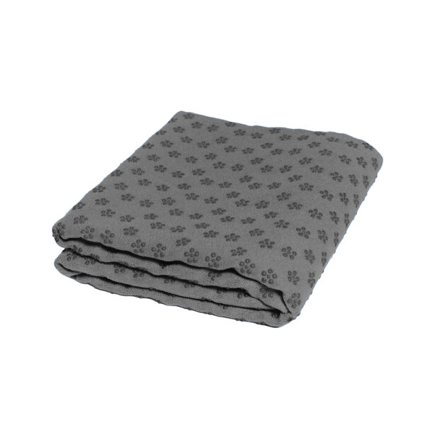 Anti skid yoga towel – Grey