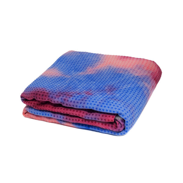 Anti skid yoga towel – Tie red