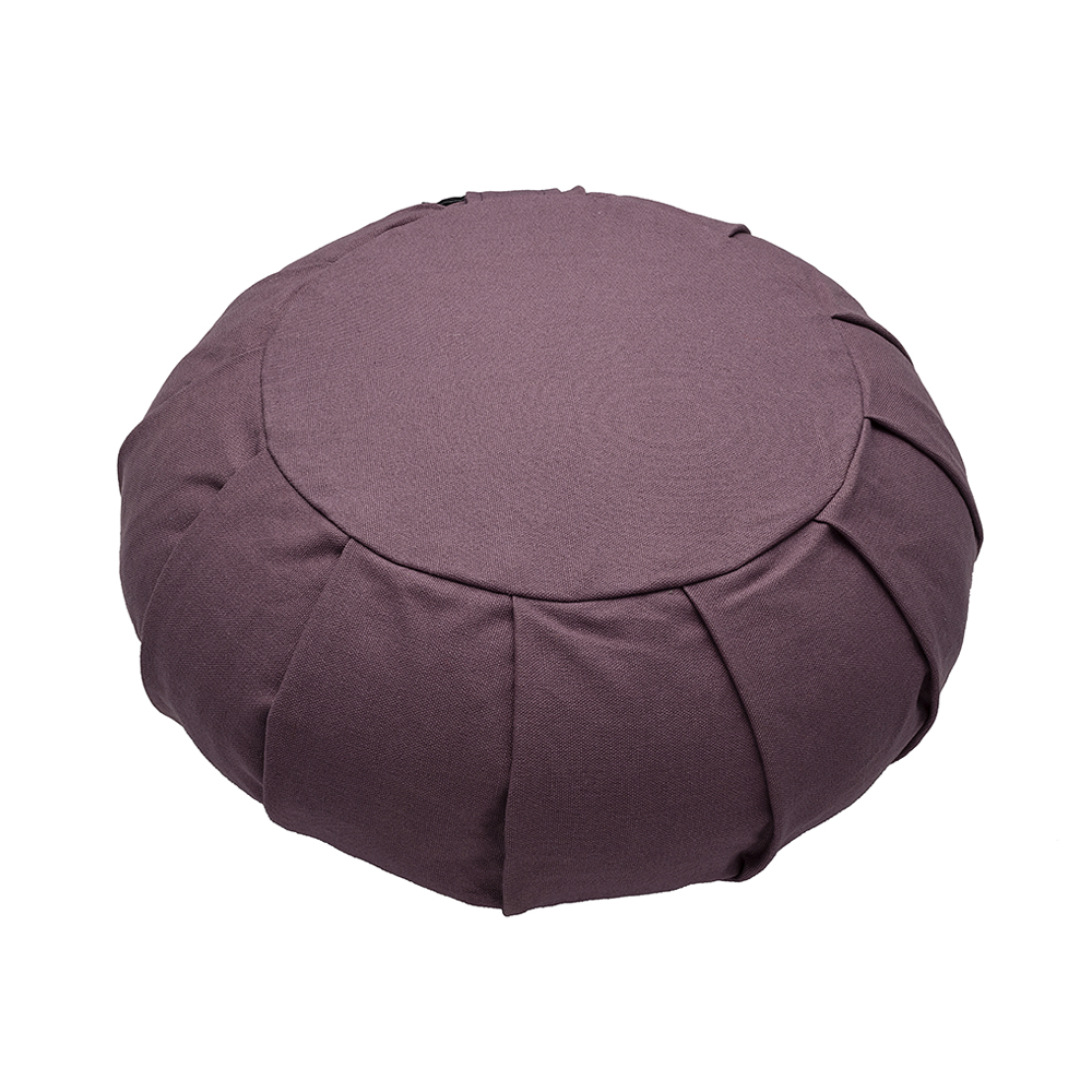 Round Meditation Zafu Plum
