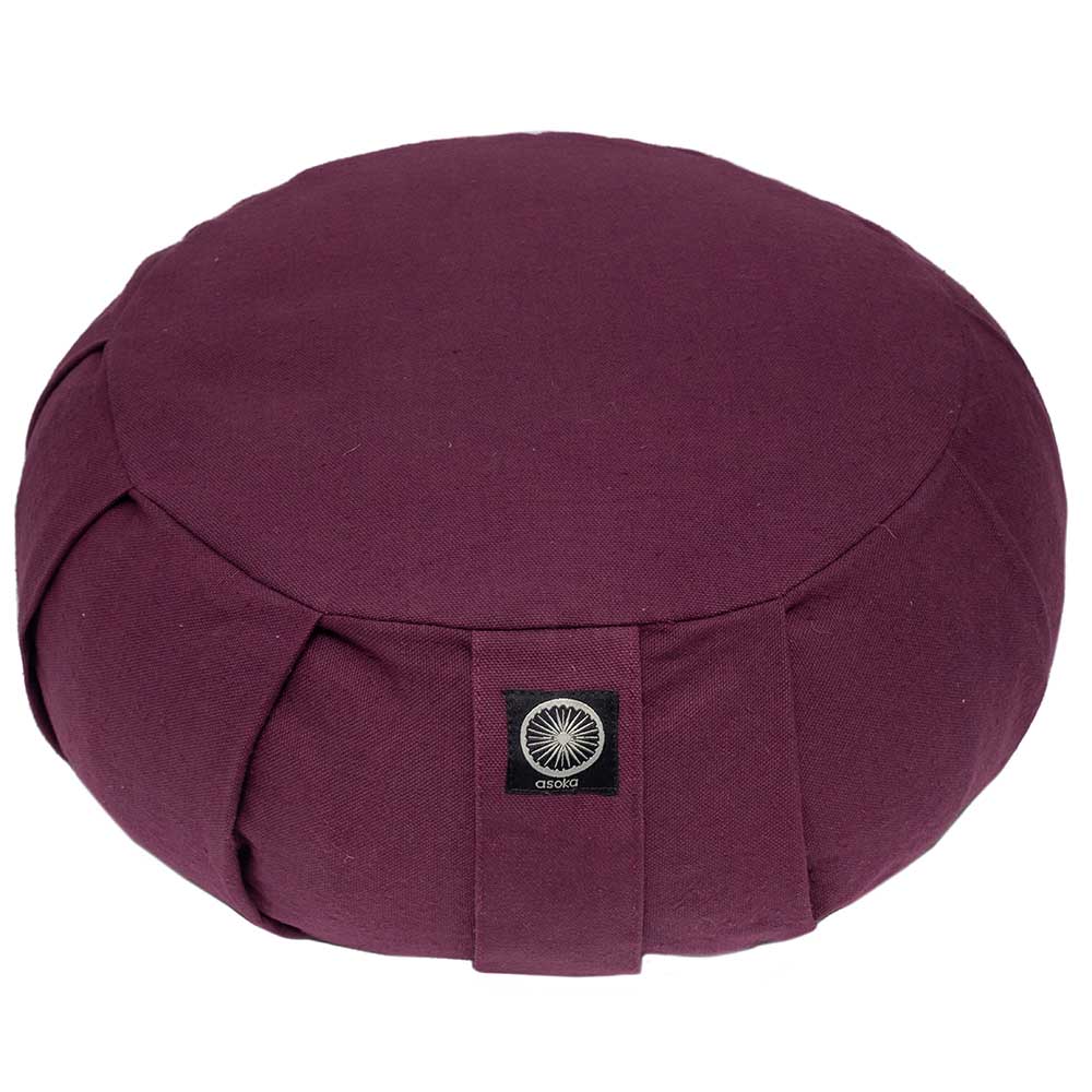Round Meditation Zafu Ruby