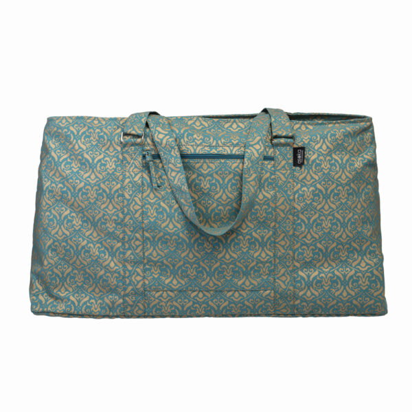 Yoga Kit Bag – The Weekender Gold Lotus