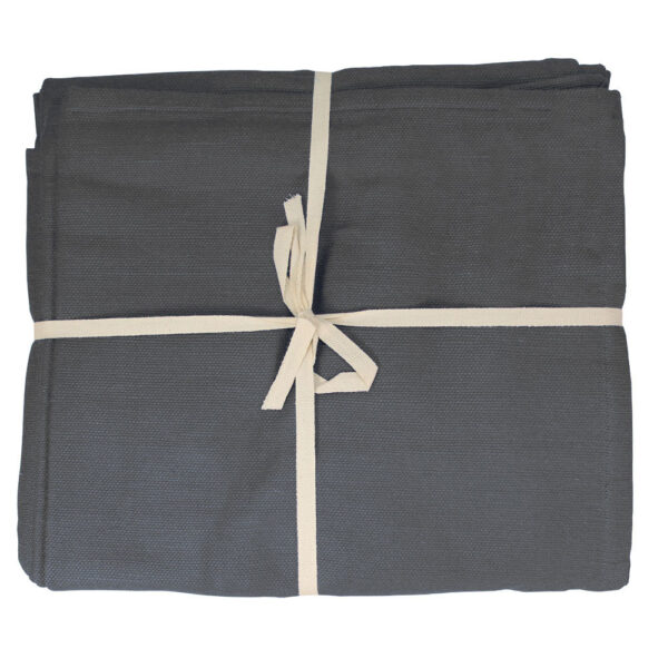 Cotton Yoga Blanket – Charcoal