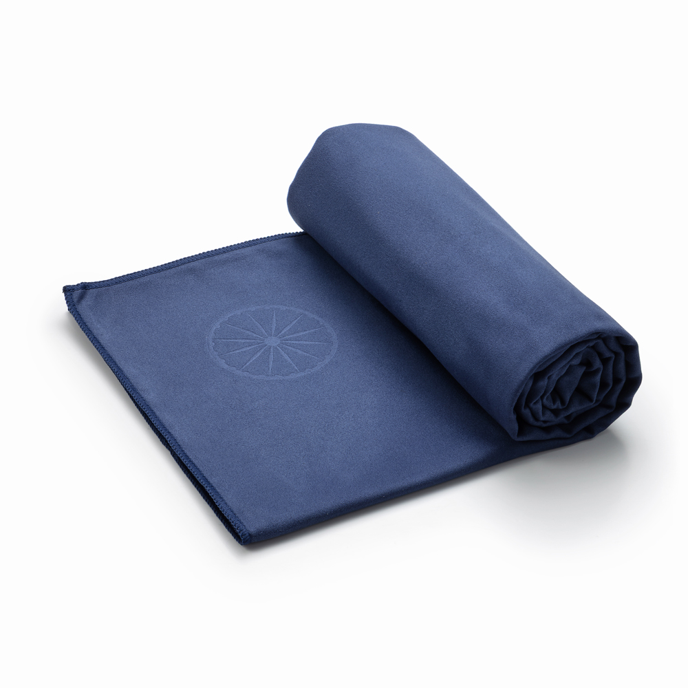 Yoga Towel Suede Cobalt Blue 2