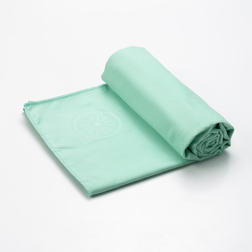 Yoga Towel Suede Turquoise 2